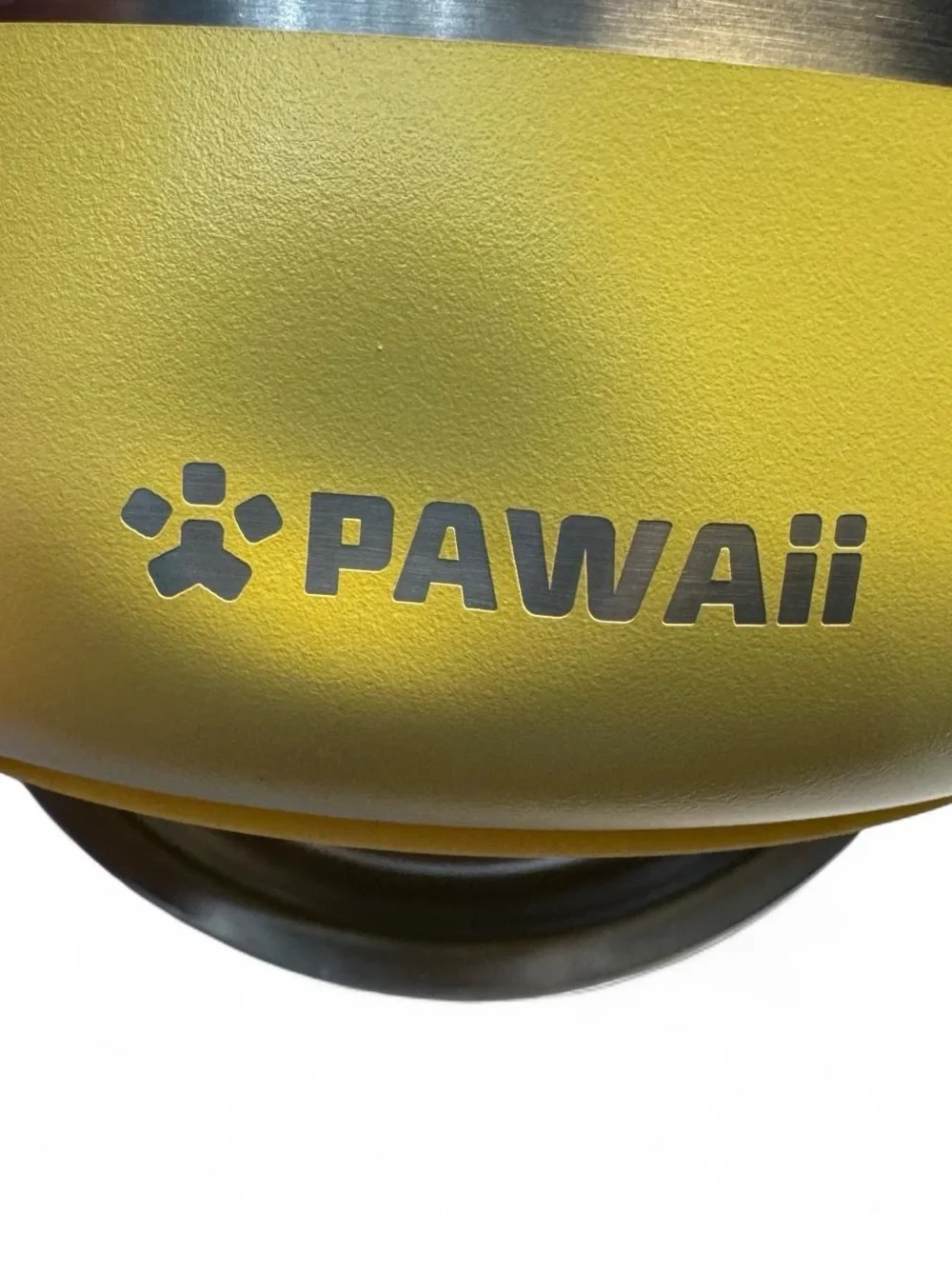 Pawaii 12 oz Stainless Steel Dog & Cat Bowl Double Wall Food Water Dish